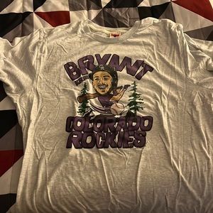 Rare Kris Bryant Rockies stadium Shirt XL